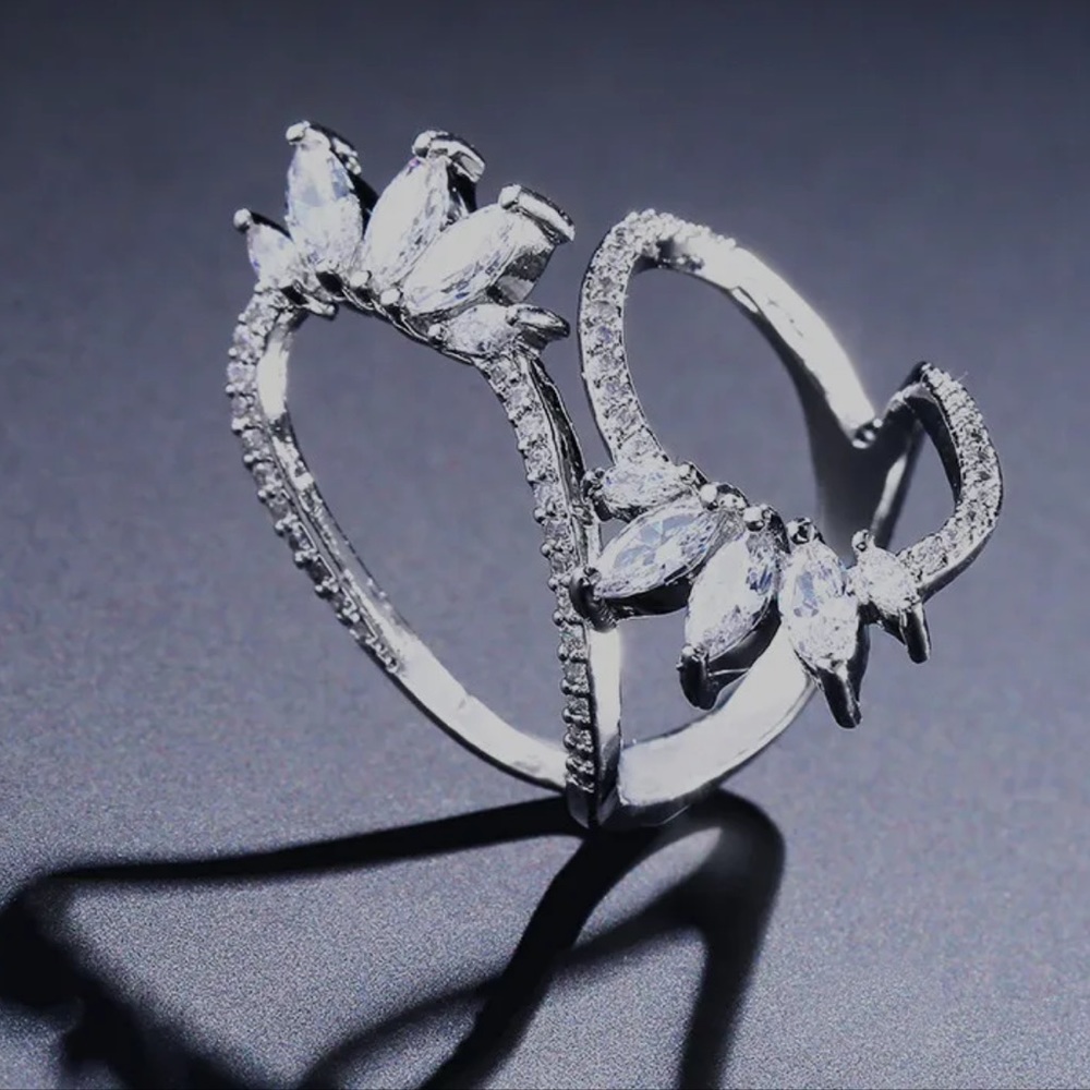 Adjustable Leaf Ring - image 2